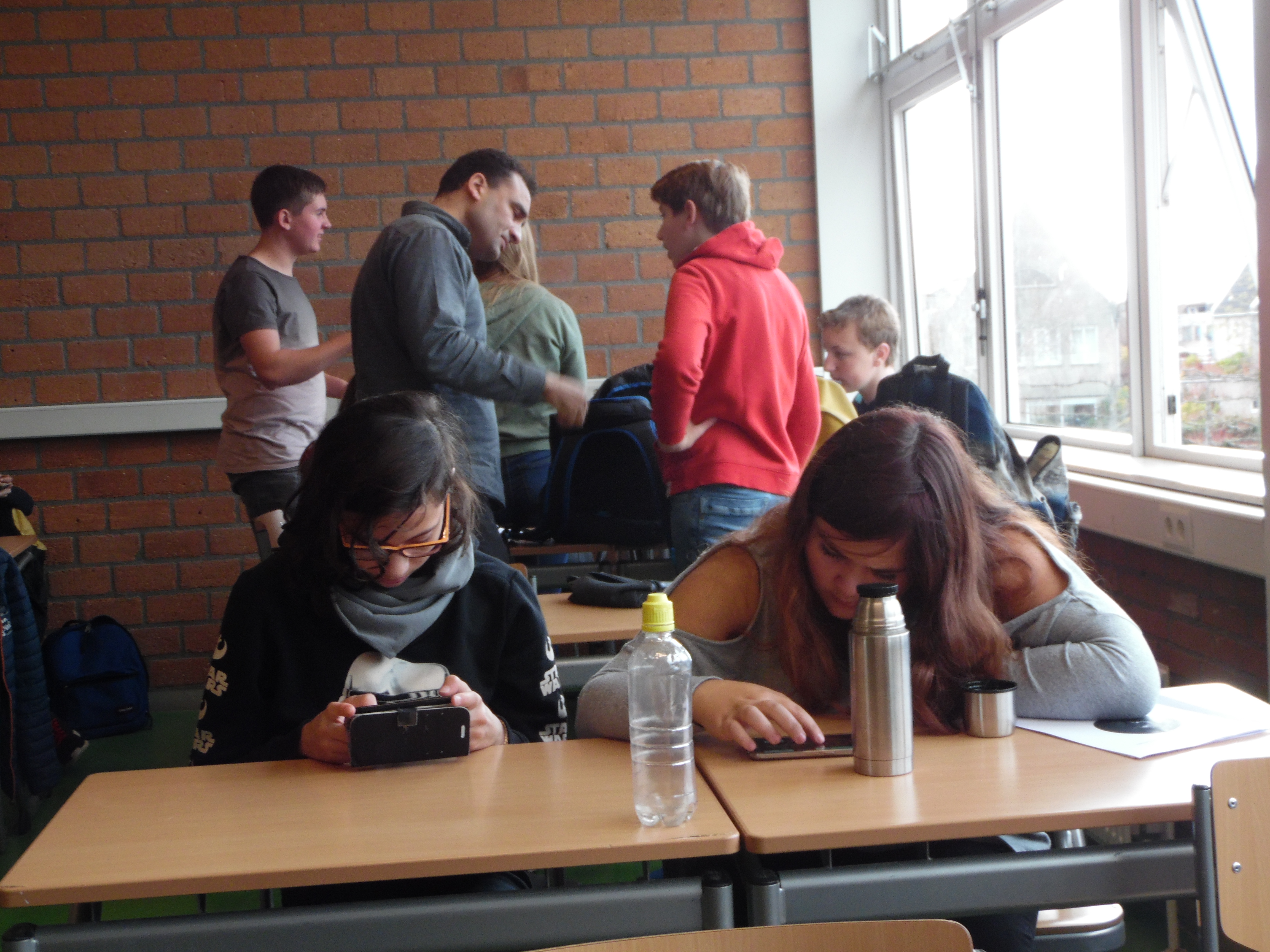 Derdeklassers van het Clusius College Schagen. (Foto: aangeleverd)