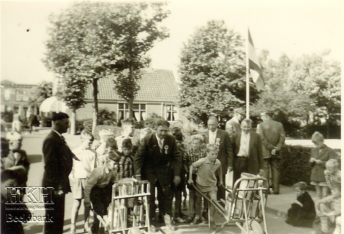 Een foto uit de beeldbank van de Historische Kring Heemskerk. (FOTO: AANGELEVERD)