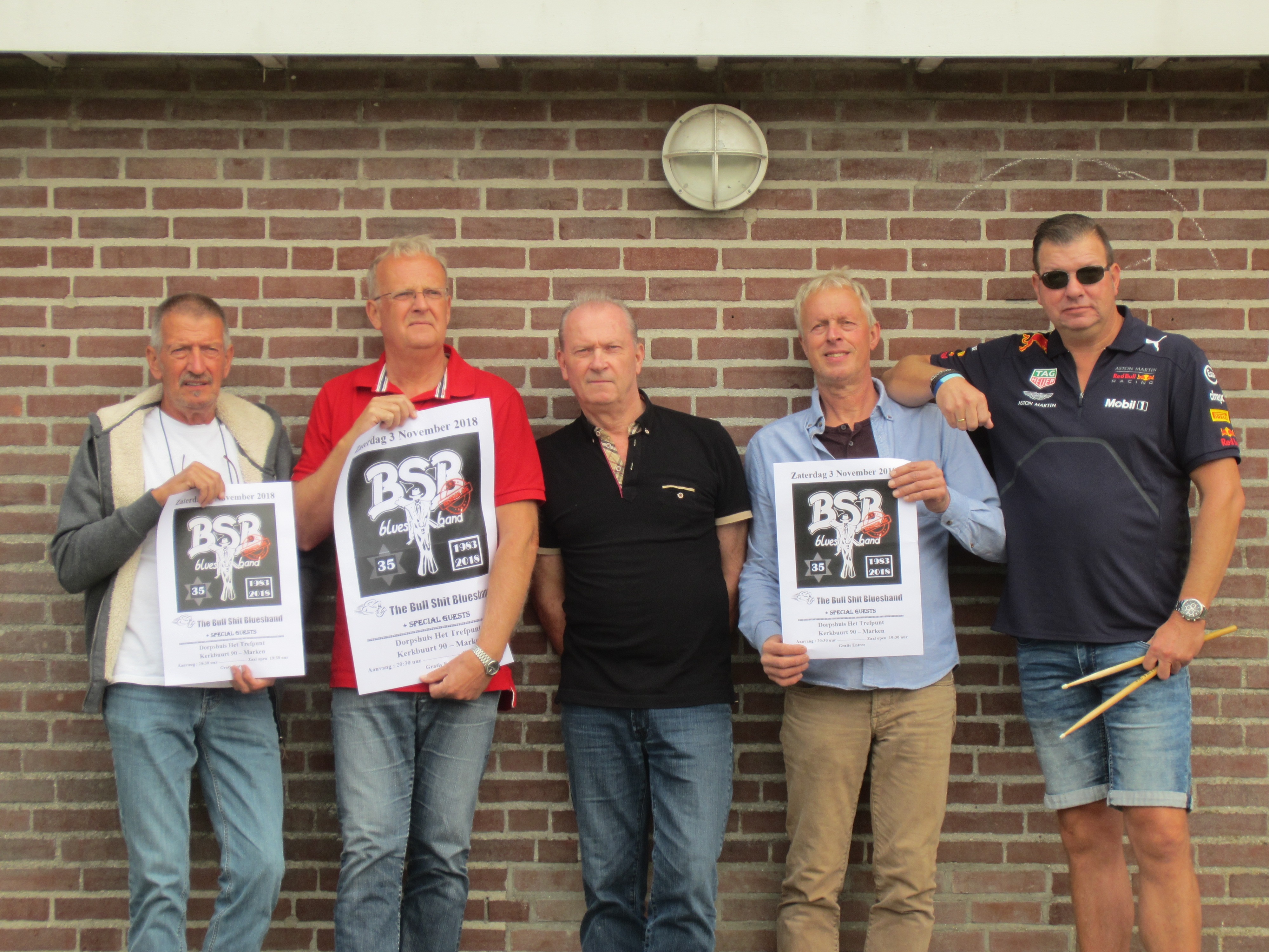Bull Shit Blues band. (Foto: aangeleverd)