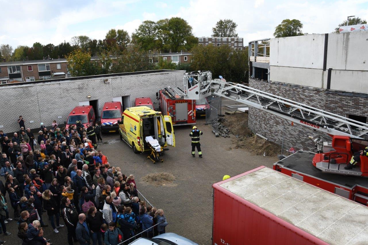 Drukte bij open dag brandweer