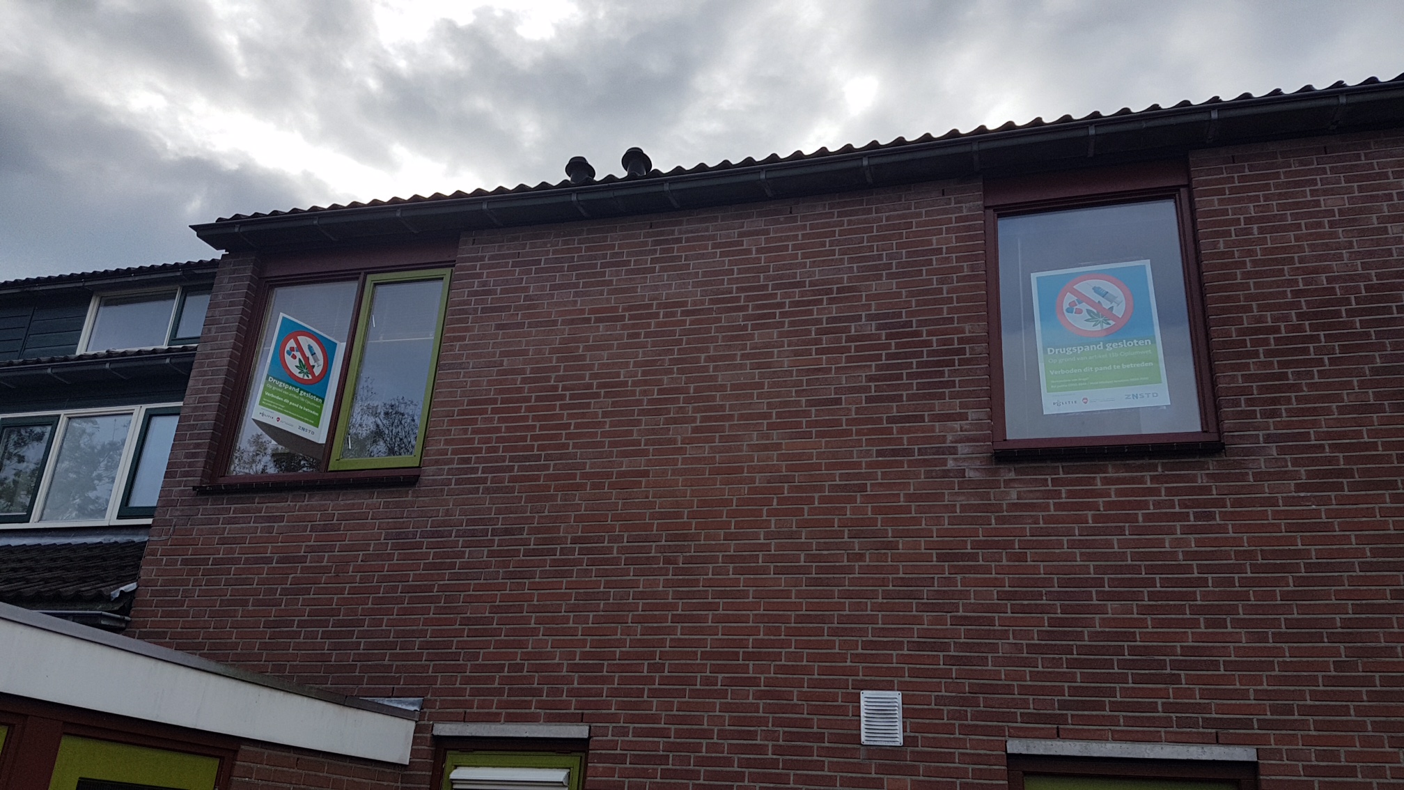 Dit pand aan De Streep in Assendelft is gesloten. (Foto: Gemeente Zaanstad)