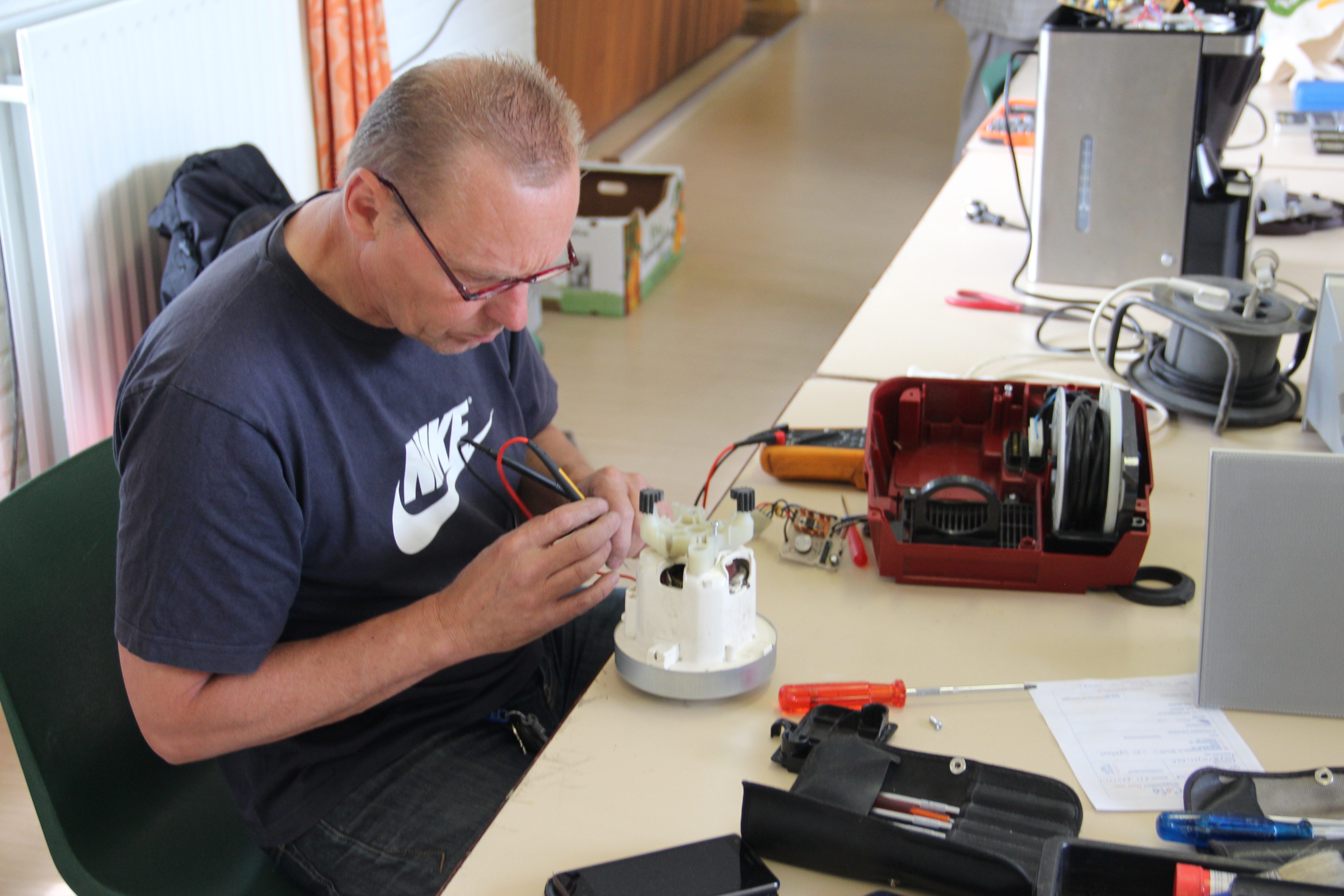 De reparateurs zitten weer klaar. (Foto: aangeleverd)