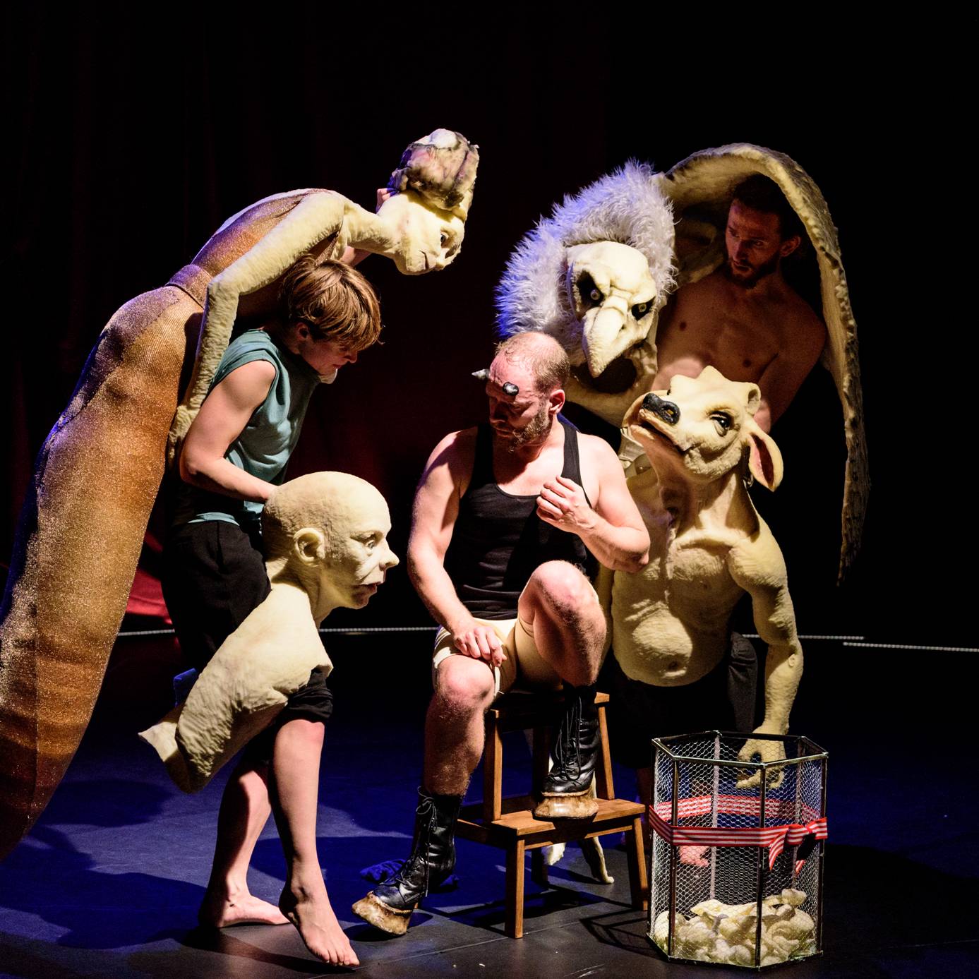Monsters is te zien het Scagon Theater. (Foto: Cees Wouda)