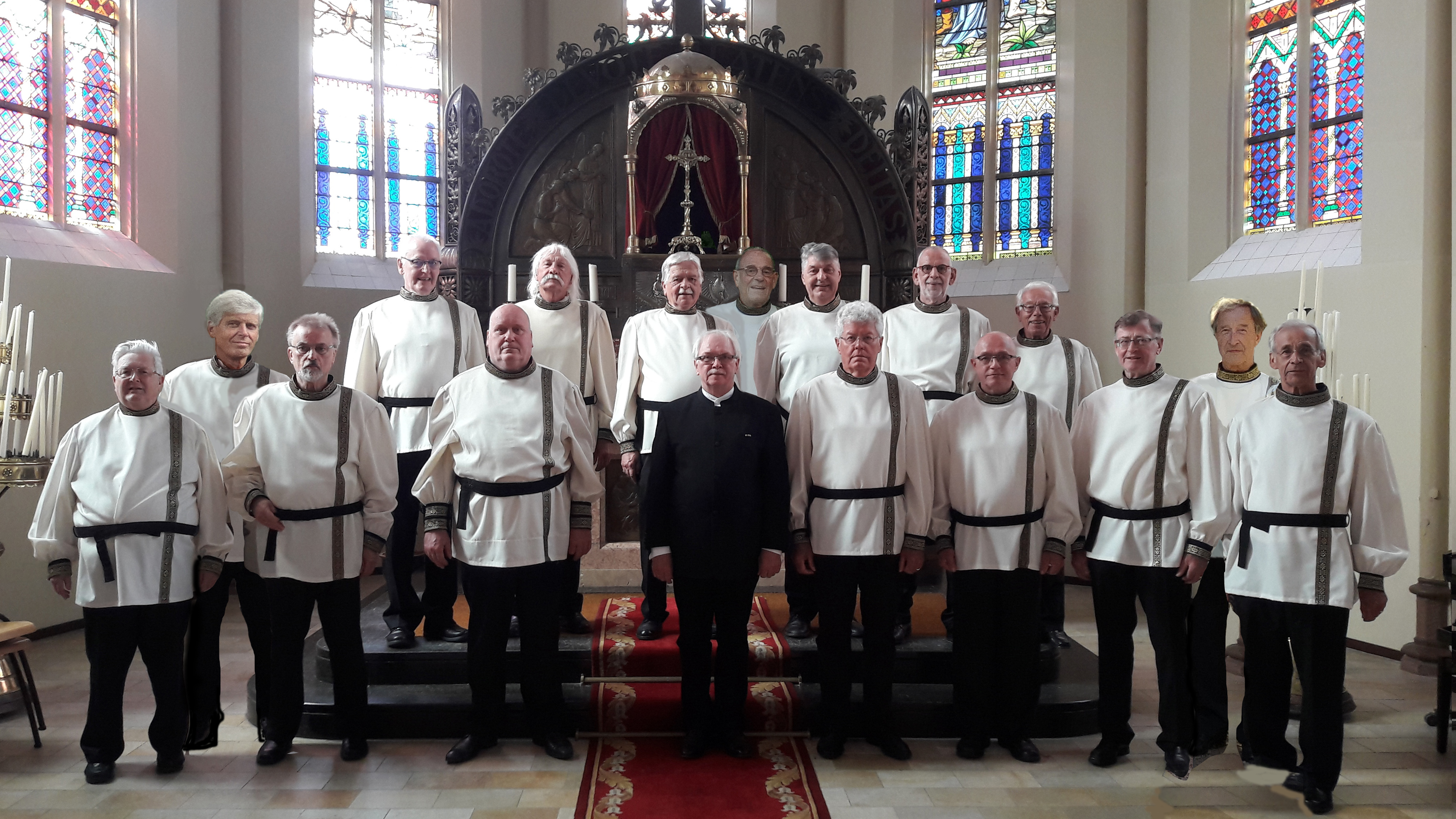 Het Noord-Hollands Byzantijns Mannenkoor. (Foto: aangeleverd)