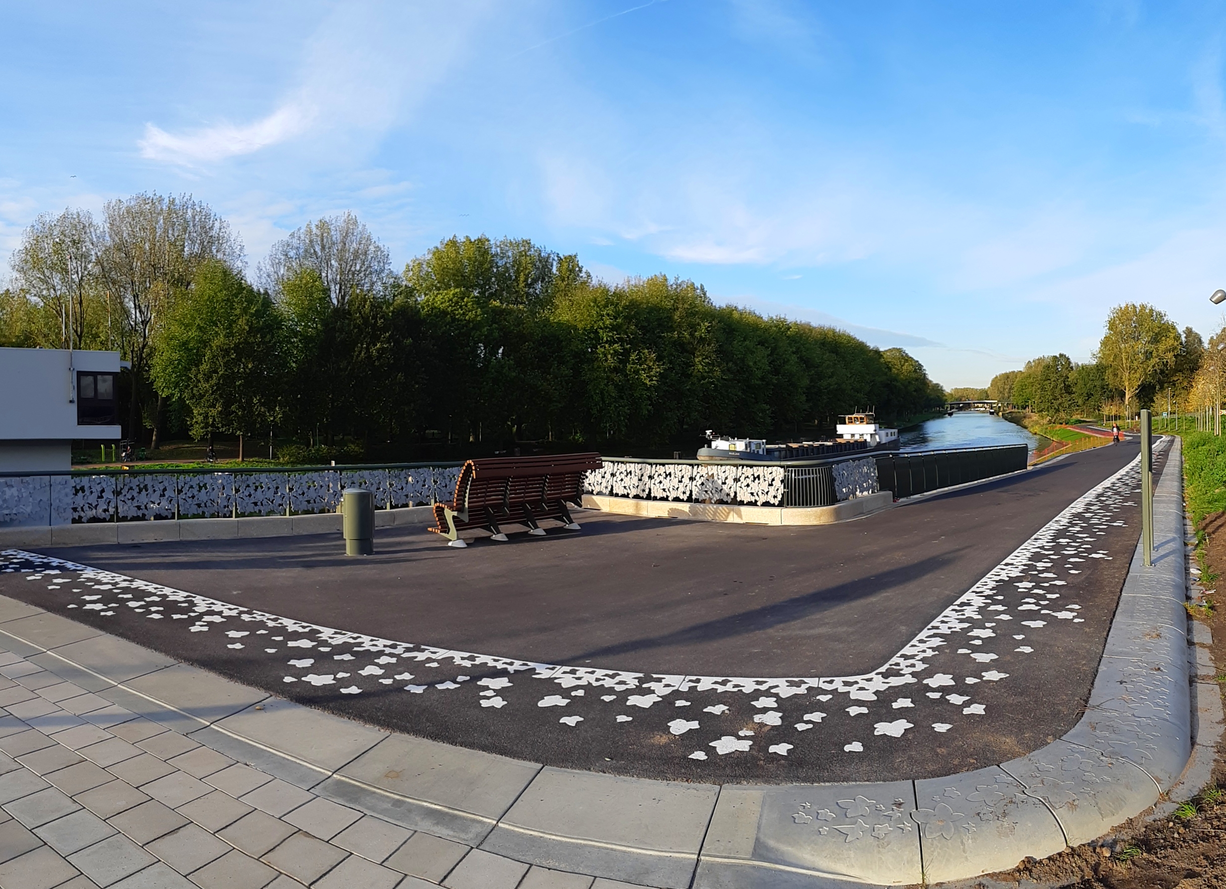 De nieuwe parkentree in het Noorderpark. (Foto: aangeleverd)
