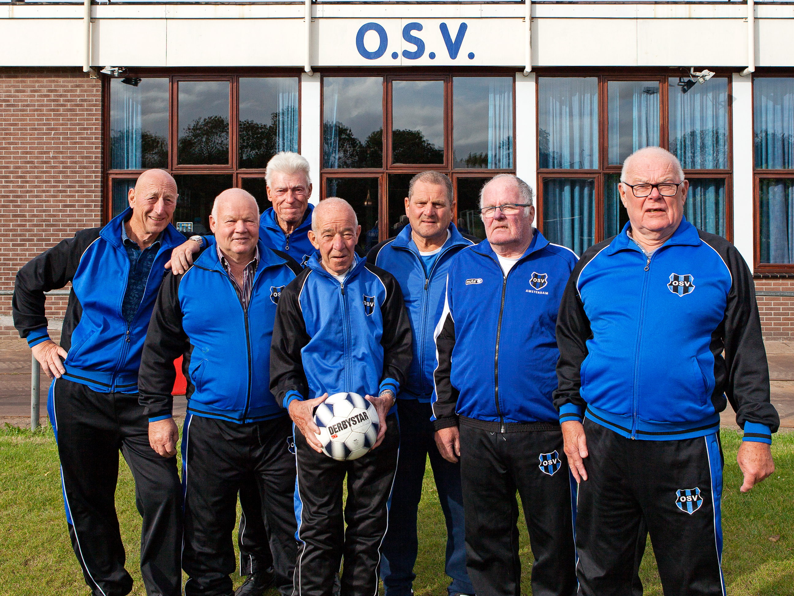 De enthousiaste OldStars van OSV. (Foto: aangeleverd)