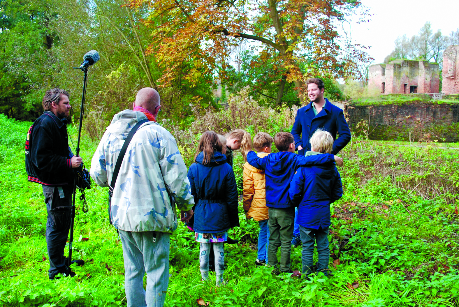 De filmploeg op locatie (Foto: aangeleverd)