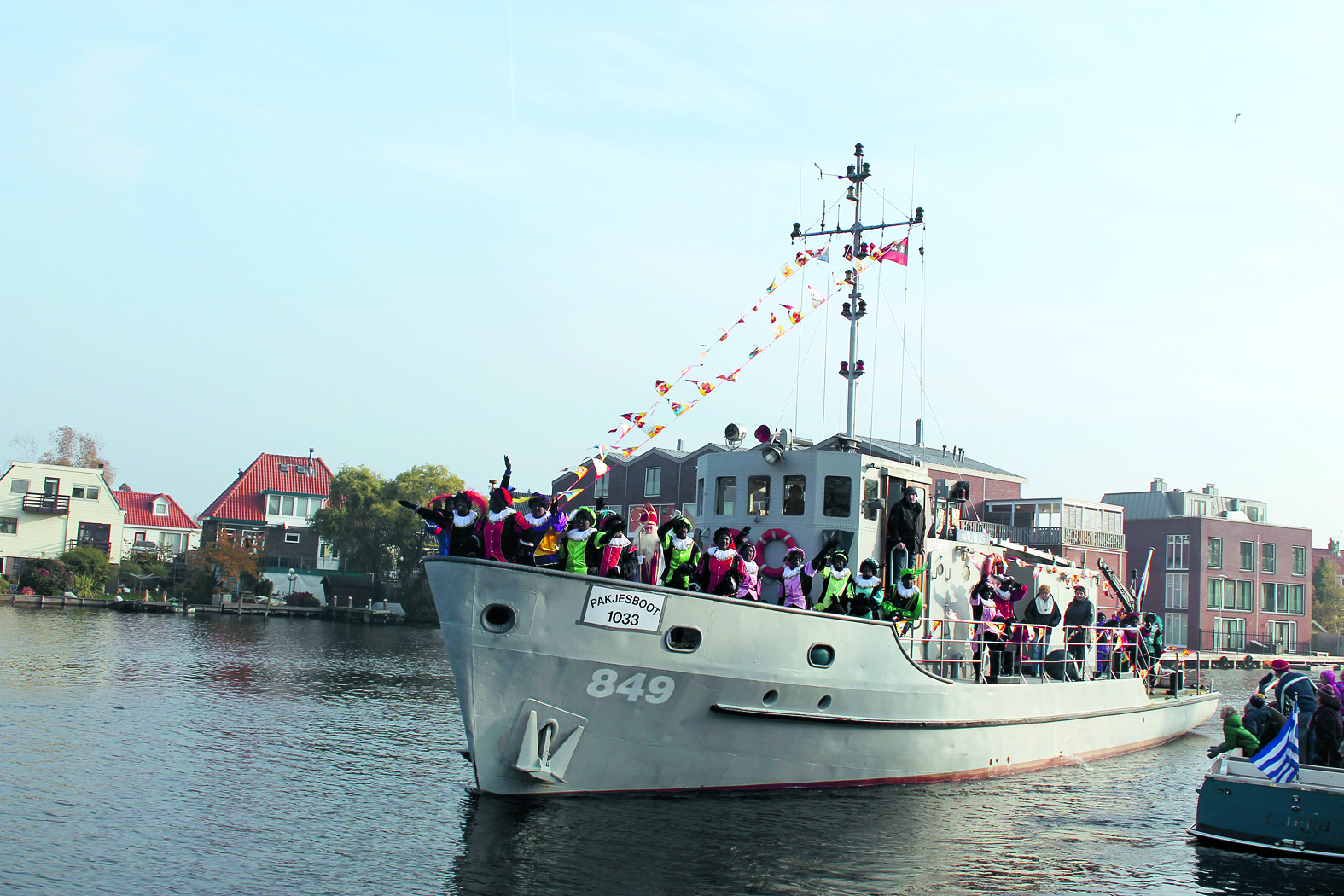 De pakjesboot. (Foto: aangeleverd)