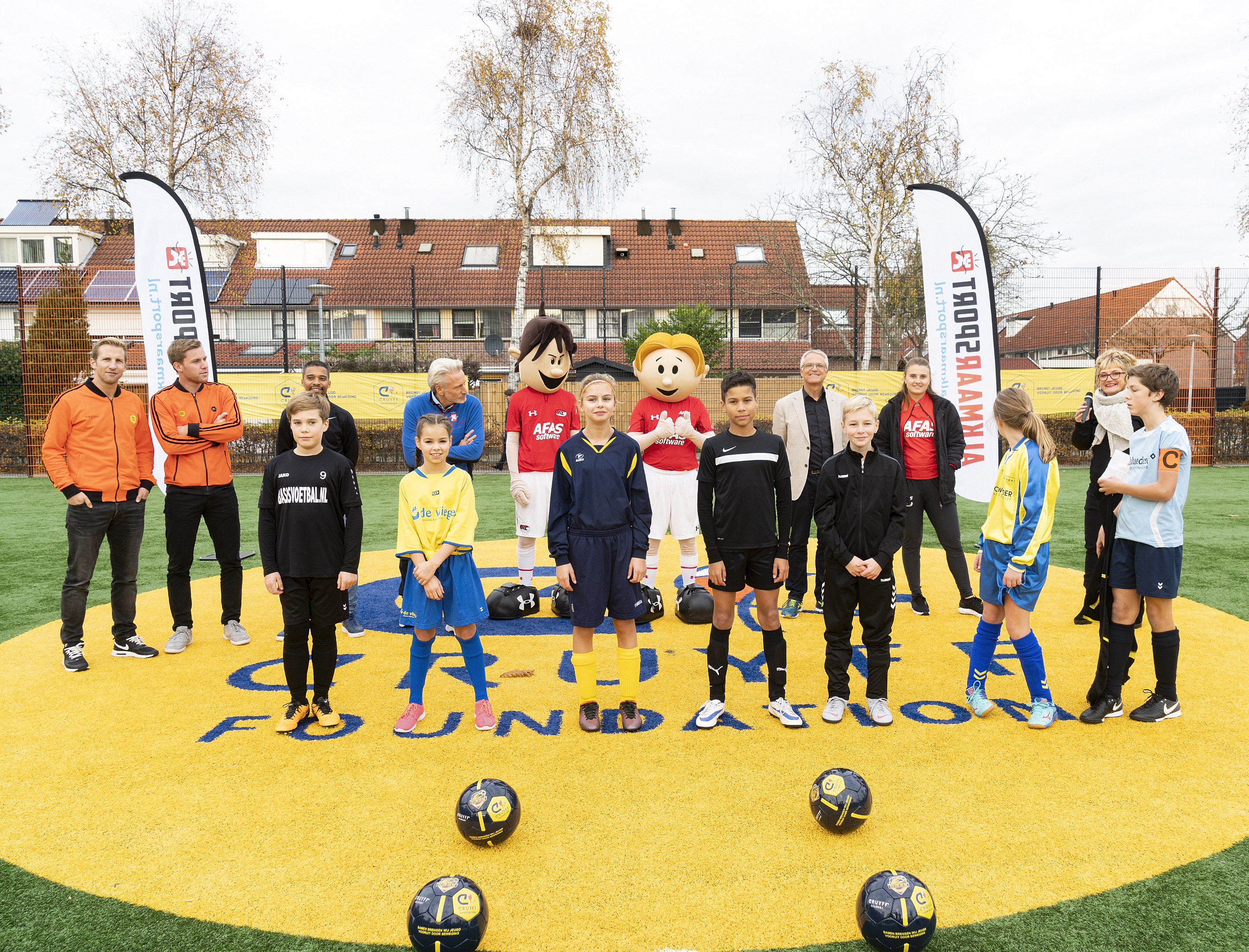 Cruyff Court Daalmeer is woensdag heropend. (Foto: aangeleverd)