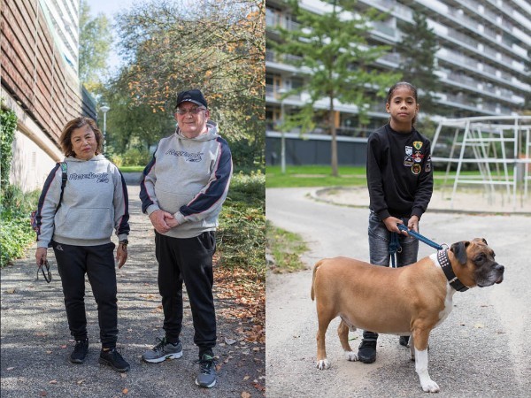 Molenwijkbewoners, 2018. (Foto's: Florian Braakman)