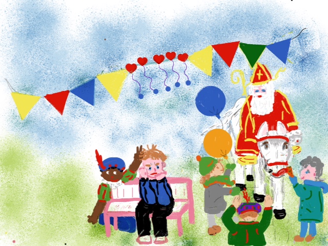 Toneelvoorstelling over Sinterklaas