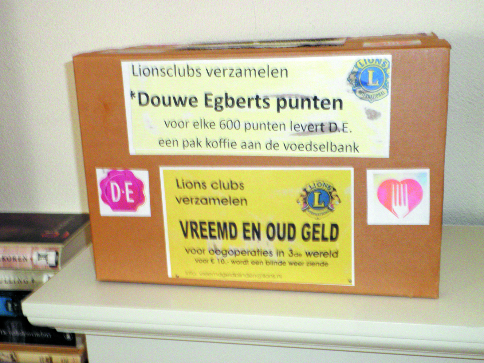 De DE verzameldozen. (foto aangeleverd)