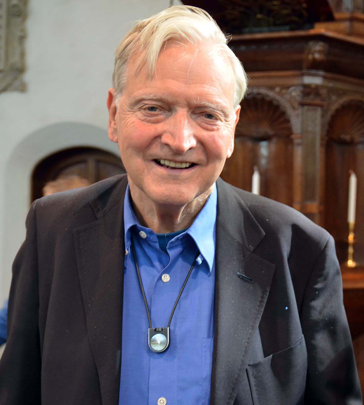 Karel Eykman in dorpskerk