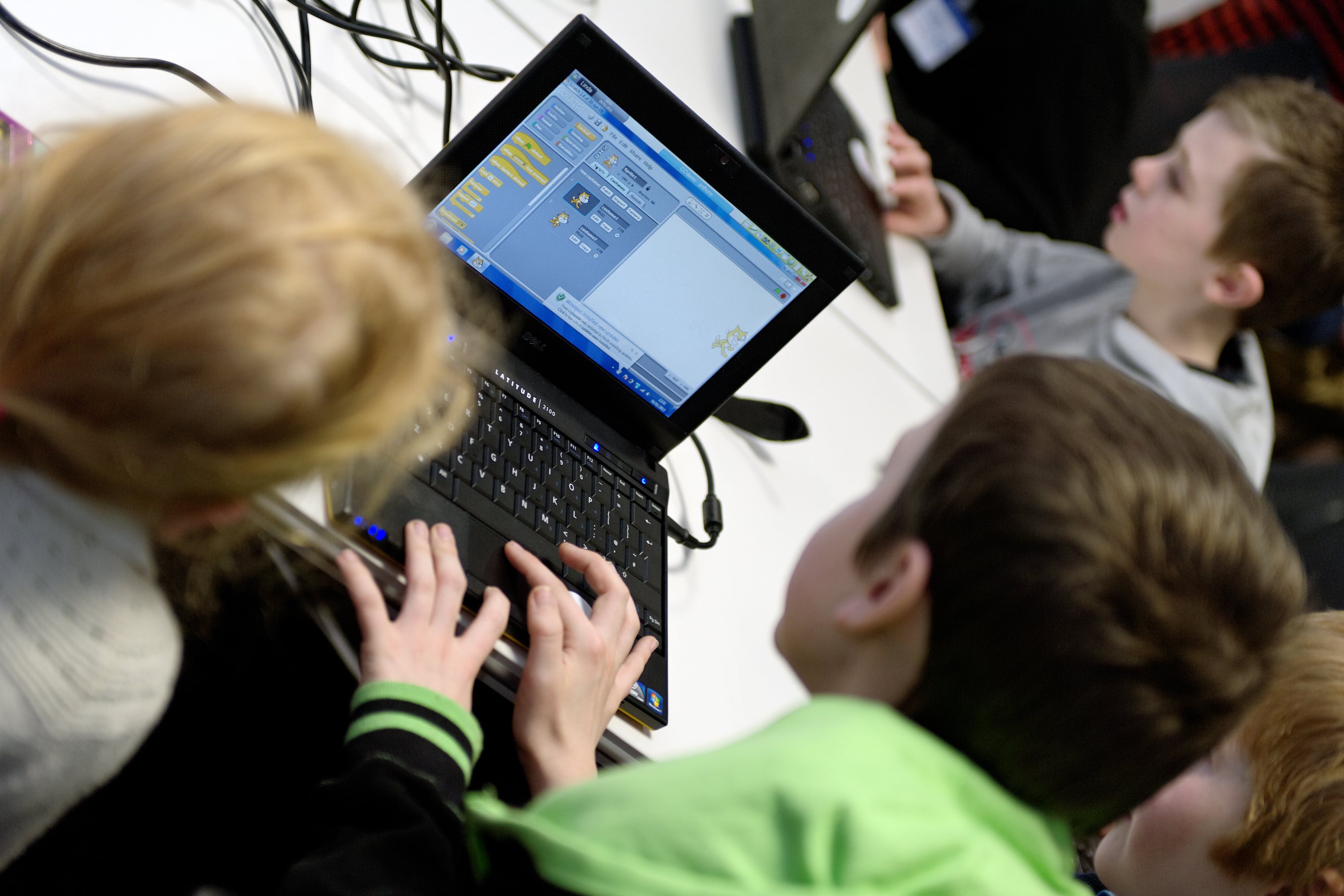 Leer programmeren tijdens een CoderDojo. (Foto: aangeleverd)