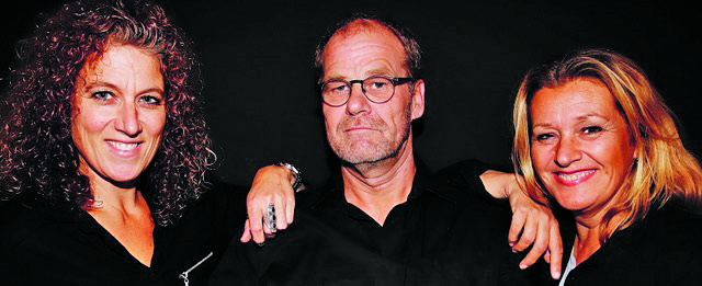 Monique Hendriks, Ed Idema en Anita Sanders. (Foto: aangeleverd)