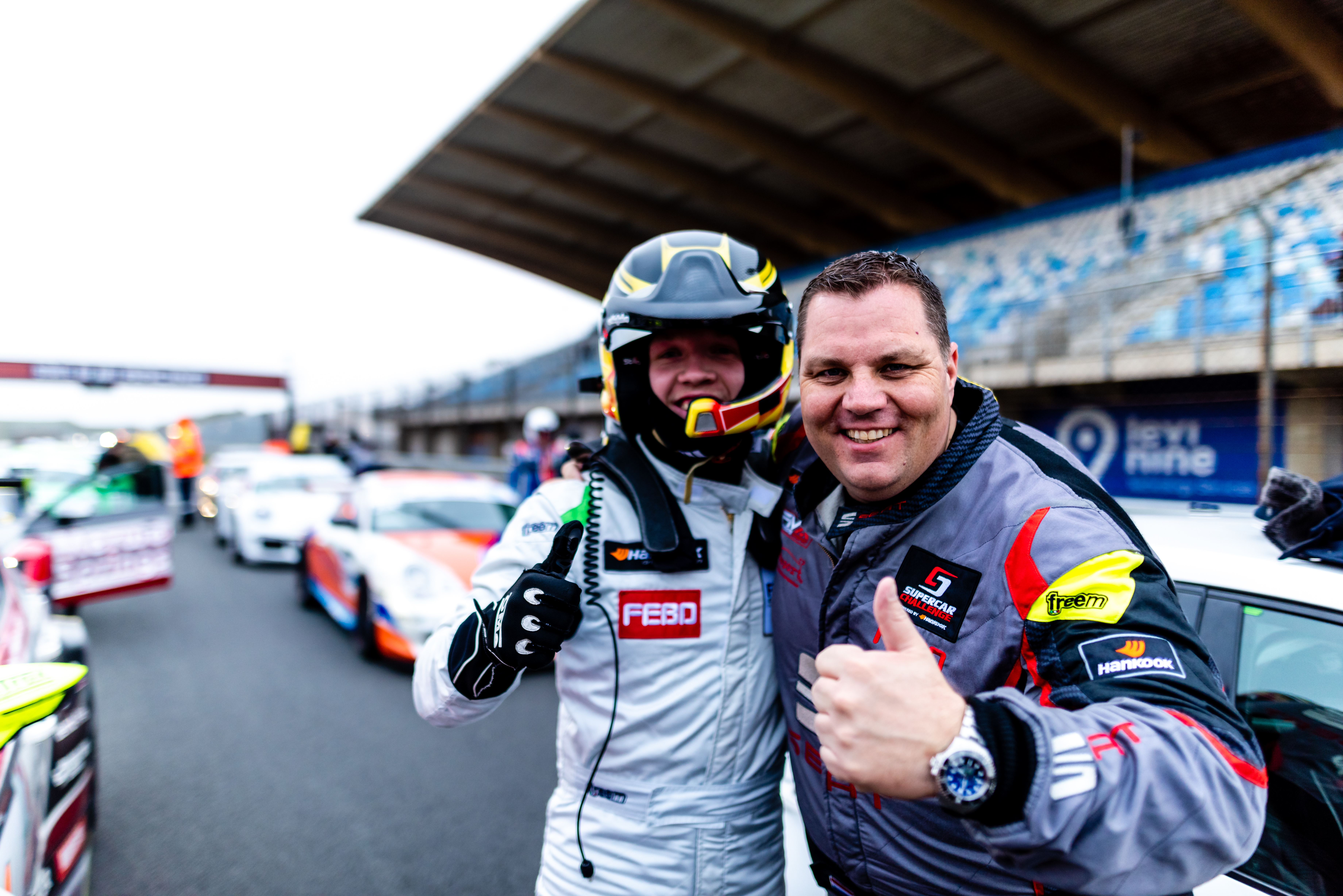 Lorenzo van Riet (links) en Dennis van Borst (rechts). (Foto: Rob Blank)