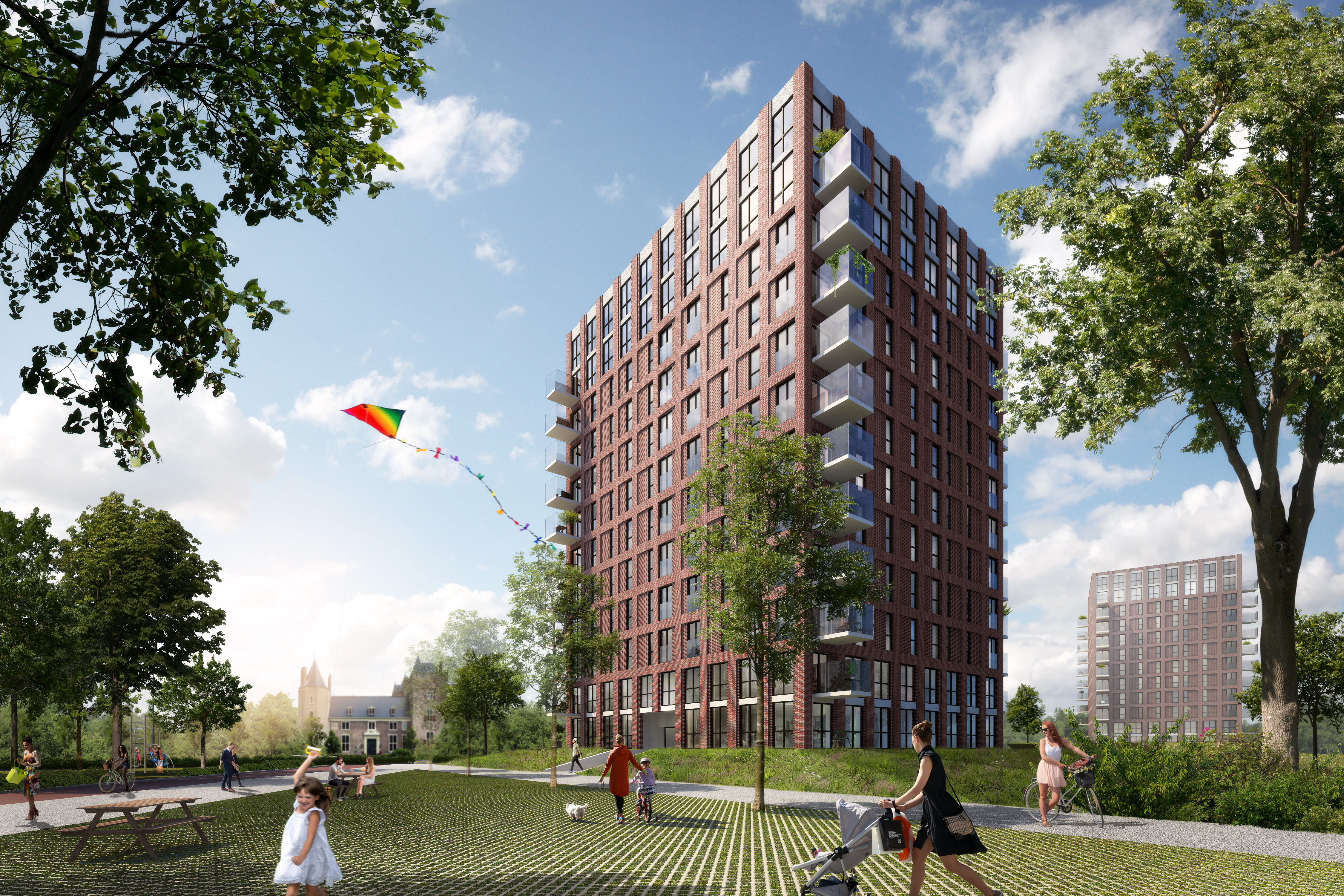 Ontwerp nieuwe flats Debora Bakelaan gekozen