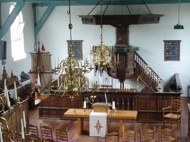 De Nieuwe Kerk is woensdag 19 en maandagavond 24 december alvast in kerstsferen. (Foto: Nieuwe Kerk)