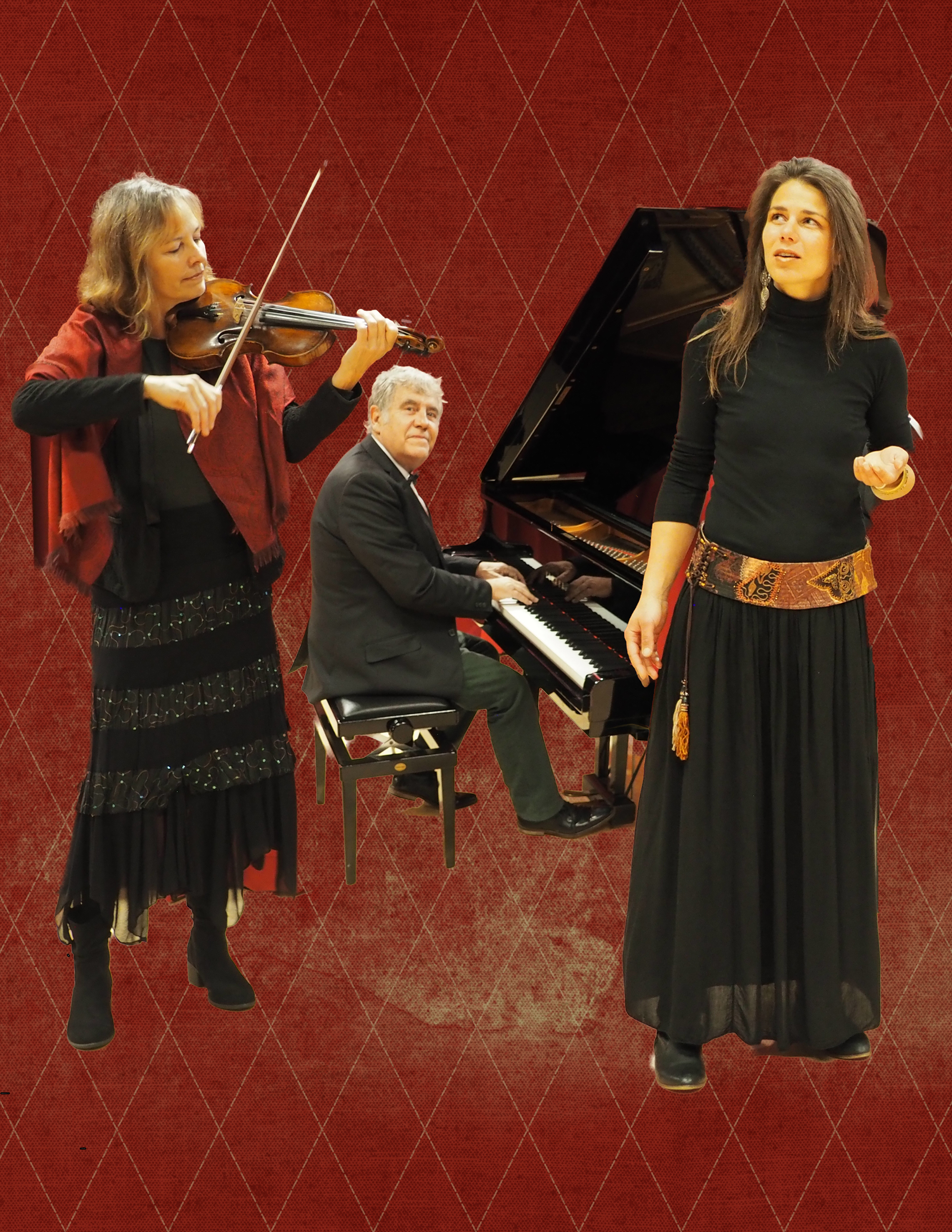 Martine Nijenhuis, Cees Oud en Marit Verwer (v.l.n.r.) brengen Franse chansons en Nederlandstalige liederen. (Foto: aangeleverd)