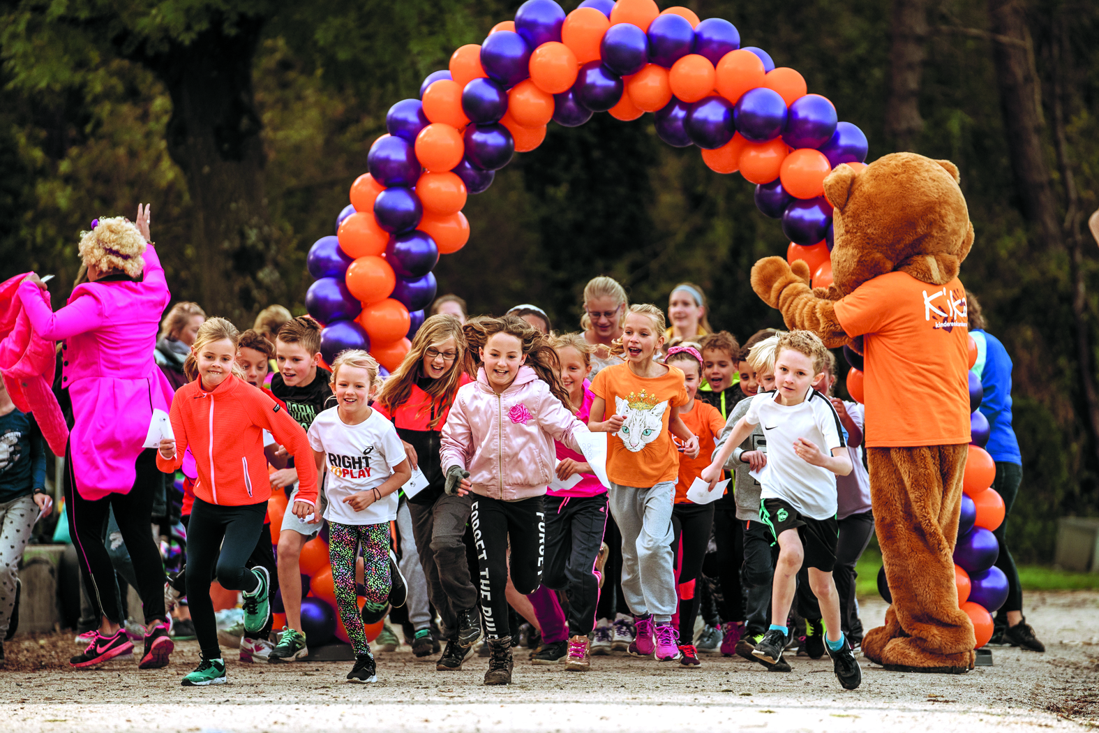 De leerlingen van De Tamarinde zetten zich vol in voor Kika. (Foto: Basisschool De Tamarinde)