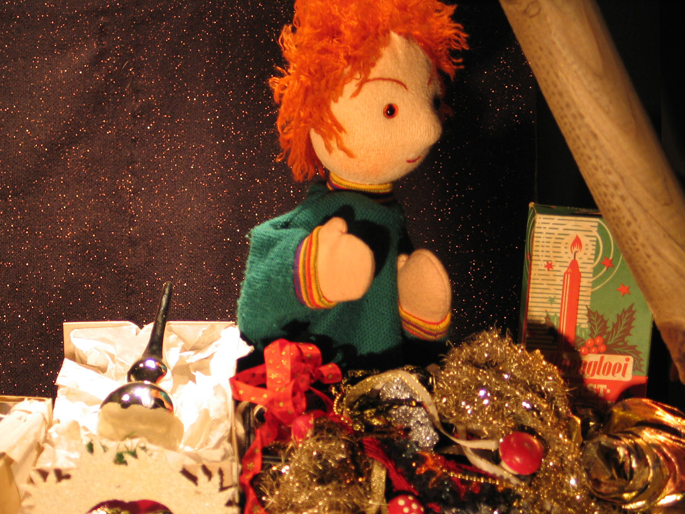 Bij Poppentheater Bergen wordt ieder jaar traditioneel 'Het Kerstengeltje' opgevoerd. (foto: Aangeleverd)