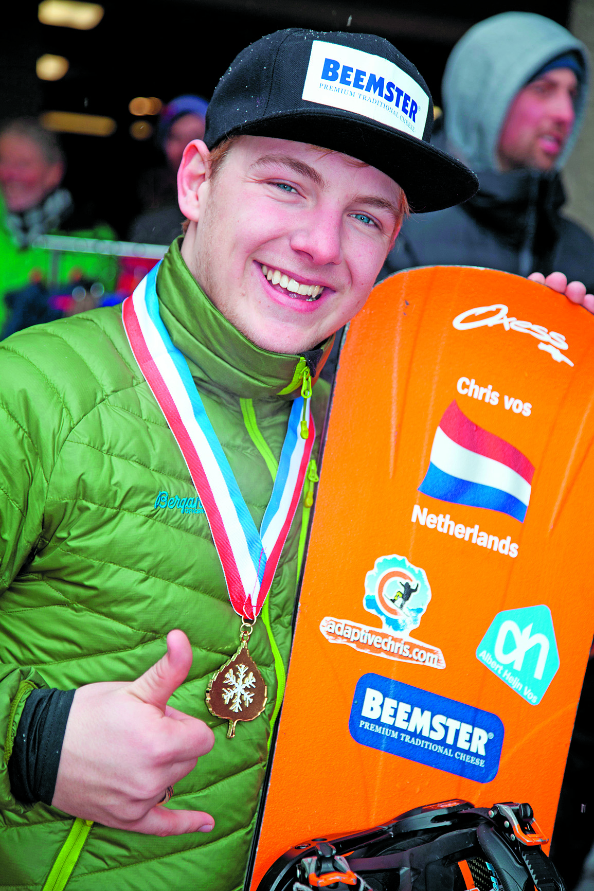 Chris Vos hoop dat hij op termijn nog beter kan reiken en dieper kan buigen. (Foto: aangeleverd)