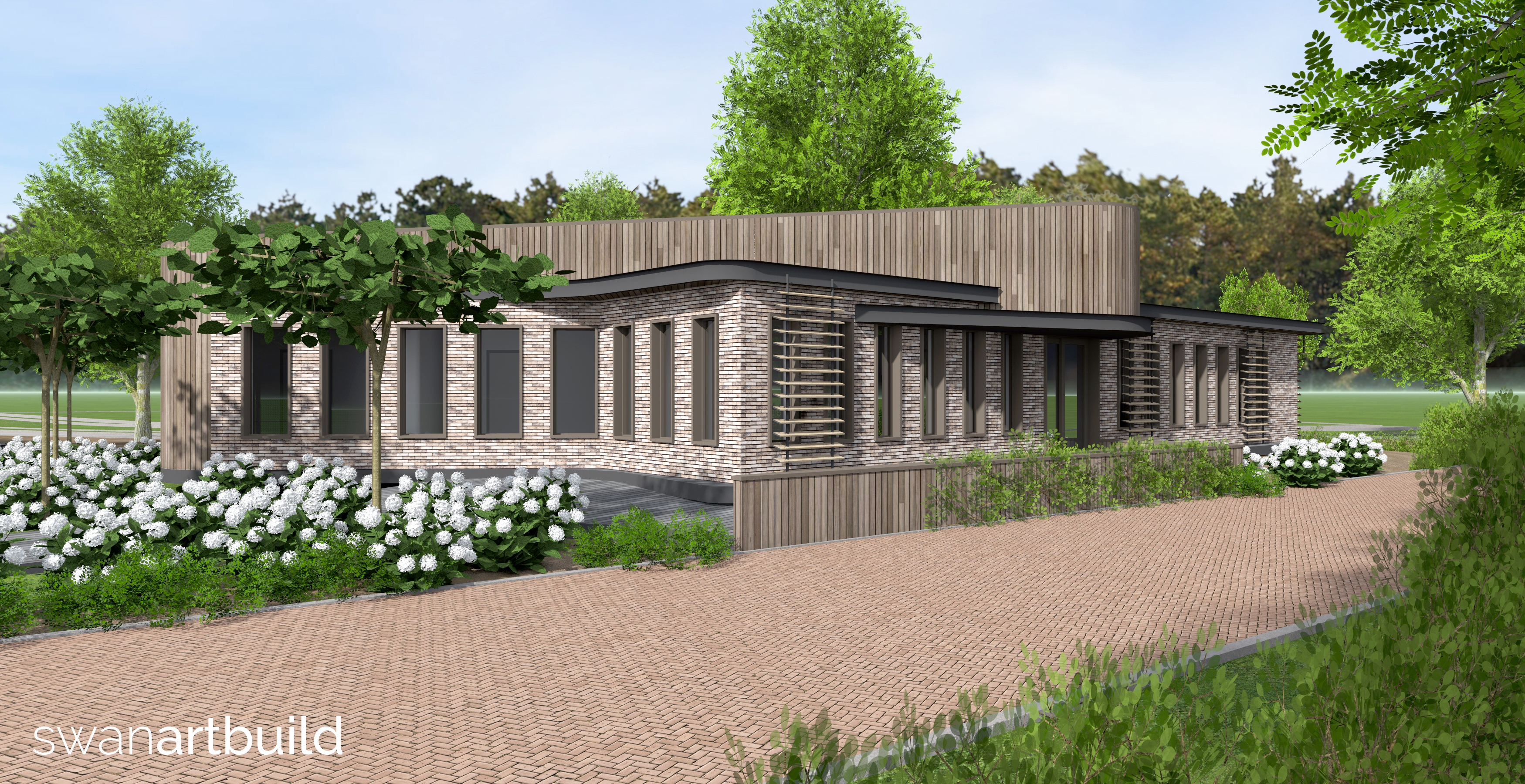 Op de plek van de vroegere speeltuin in Egmond aan Zee wordt in 2019 begonnen met de bouw van een hospice. (Foto: aangeleverd)