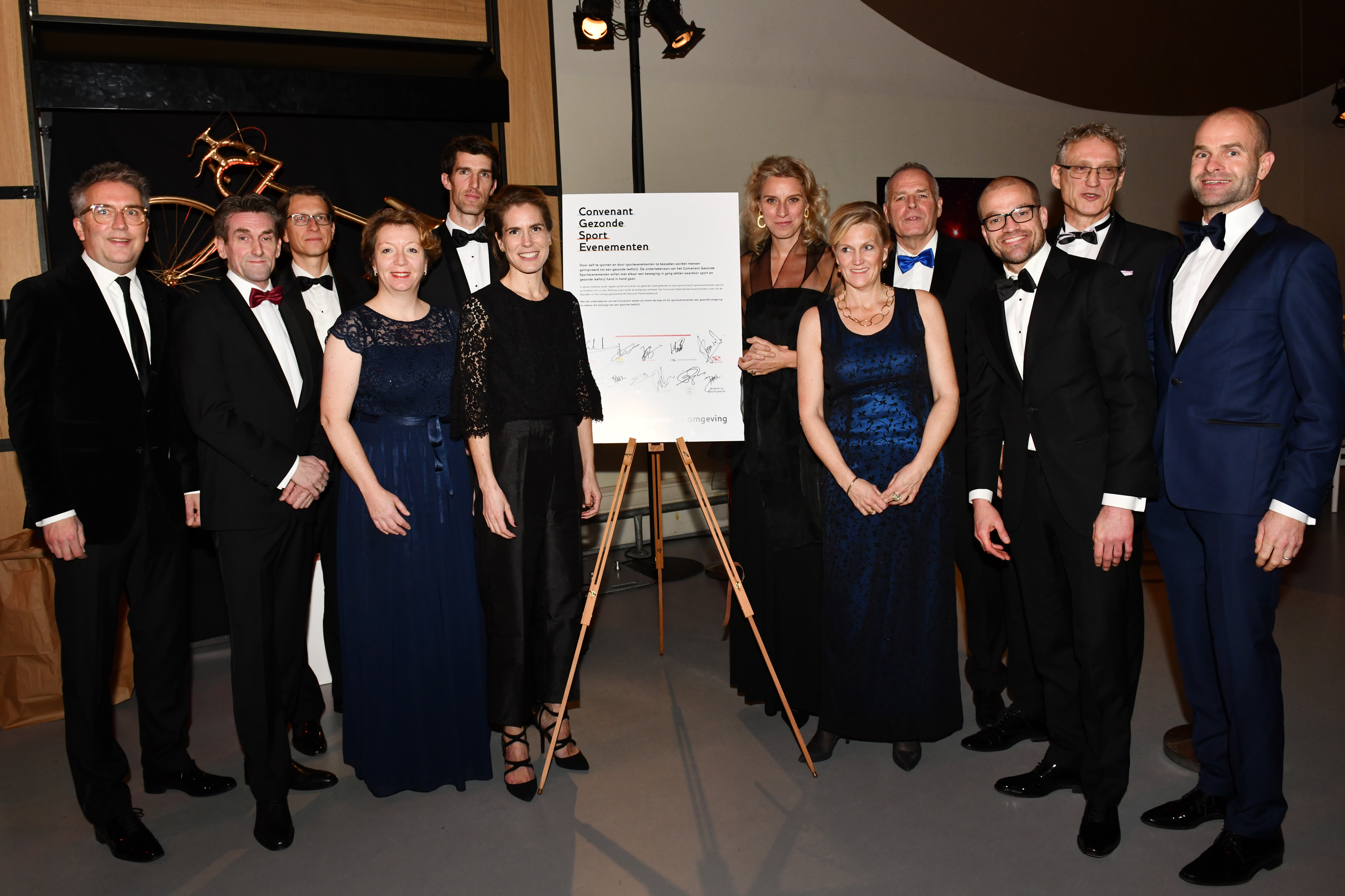 Ondertekening Convenant Gezonde Sportevenementen 2018. (Foto: aangeleverd)