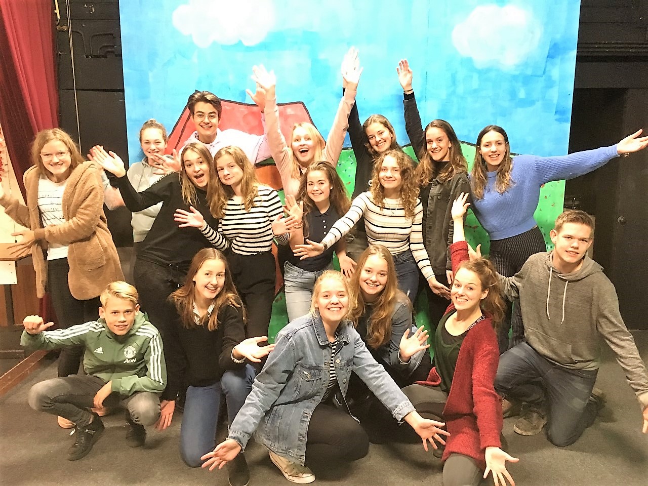 Oek Jong speelt 'Fame jr'. (Foto: aangeleverd)