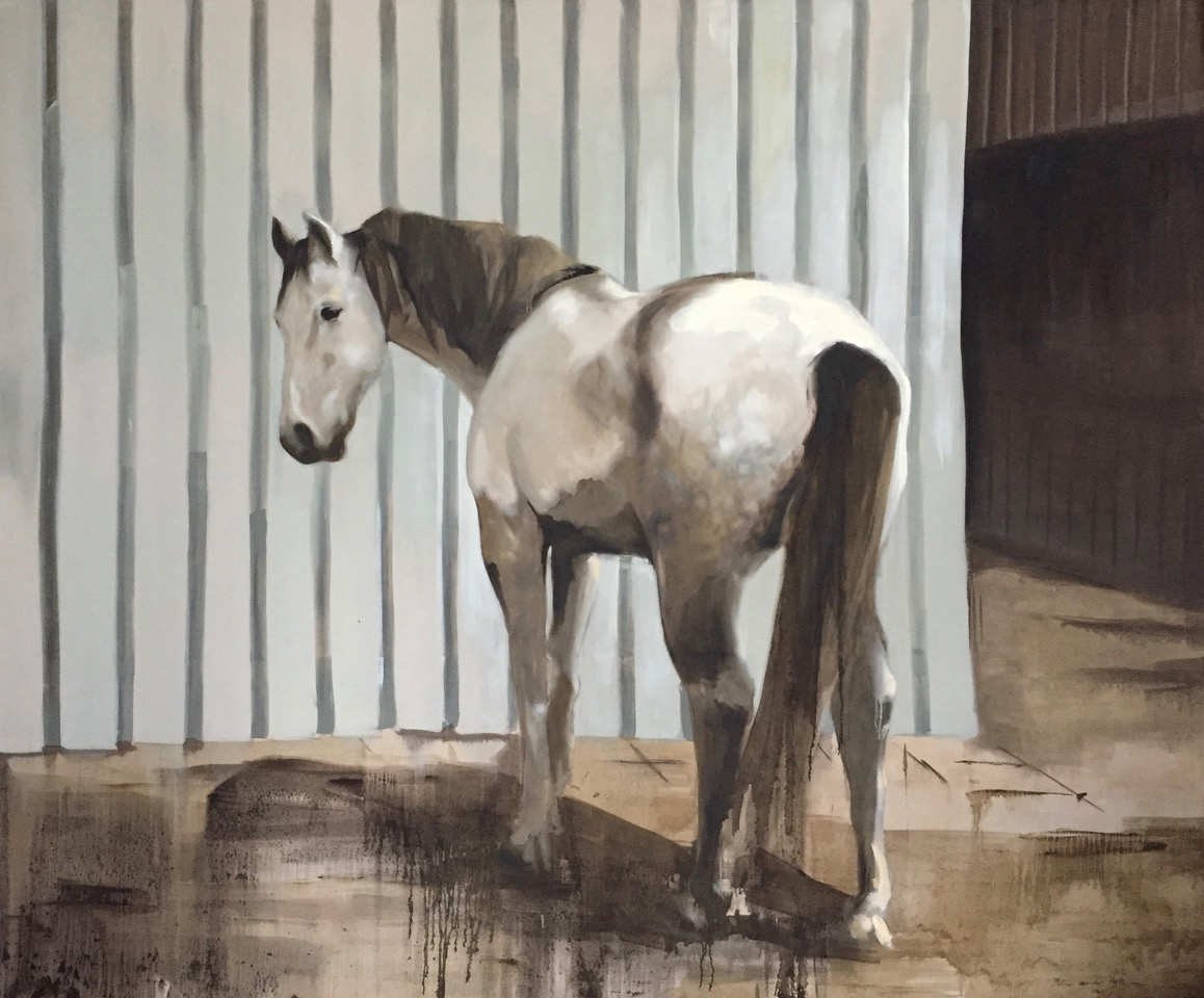 'Wit paard' van Philine van der Vegte. (Afbeelding aangeleverd)