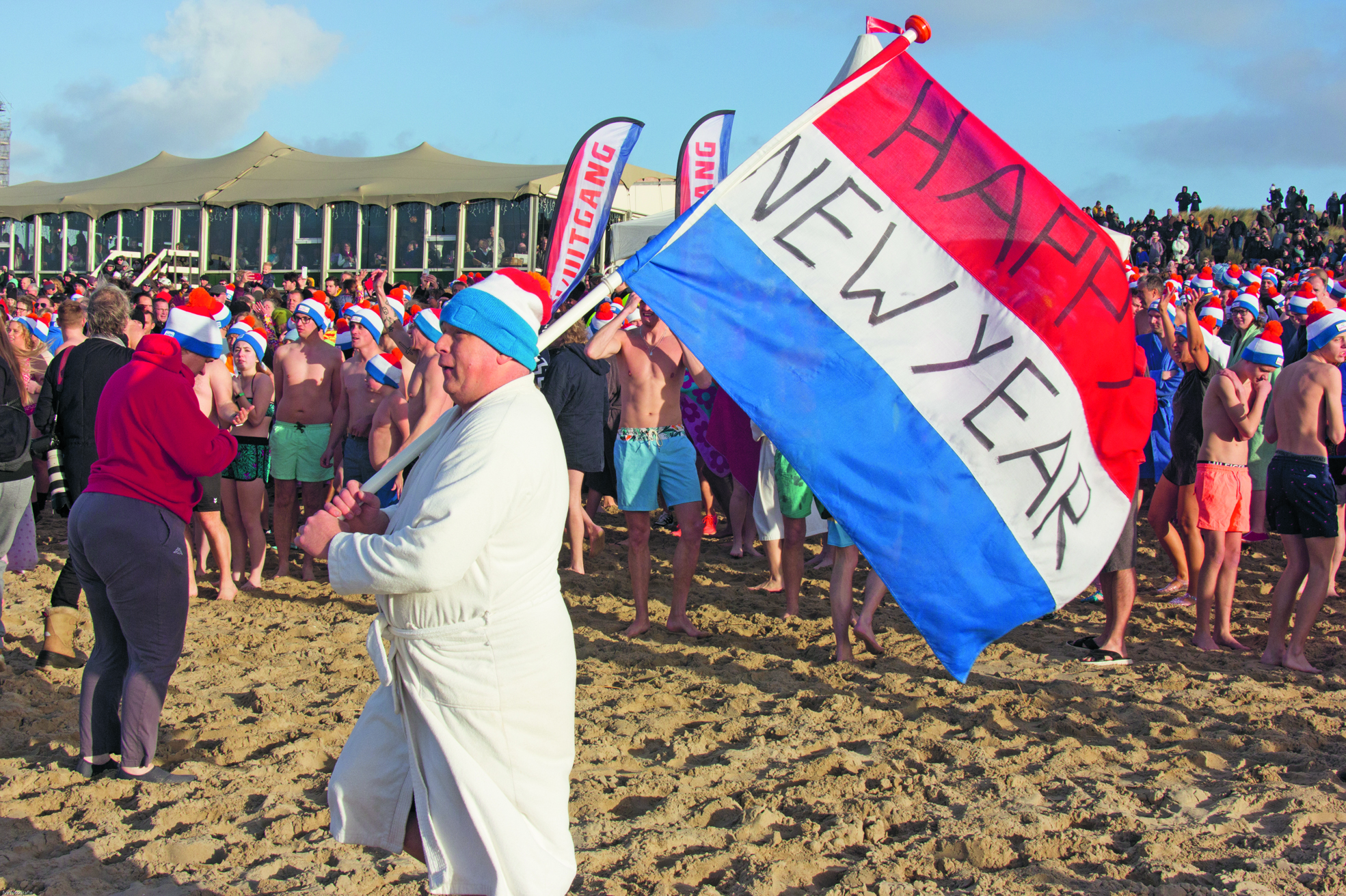Er deden ook veel kinderen mee dit jaar, zelfs een hele schoolklas! (Foto: Rob Glas) 