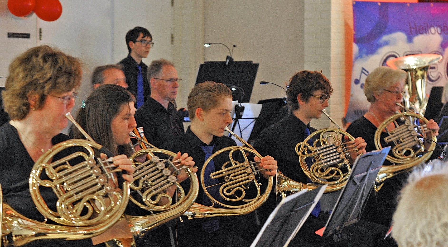 Heilooër Harmonie Caecilia geeft 12 januari een nieuwjaarsconcert in de Cultuurkoepel. (Foto: Aart Swolfs).