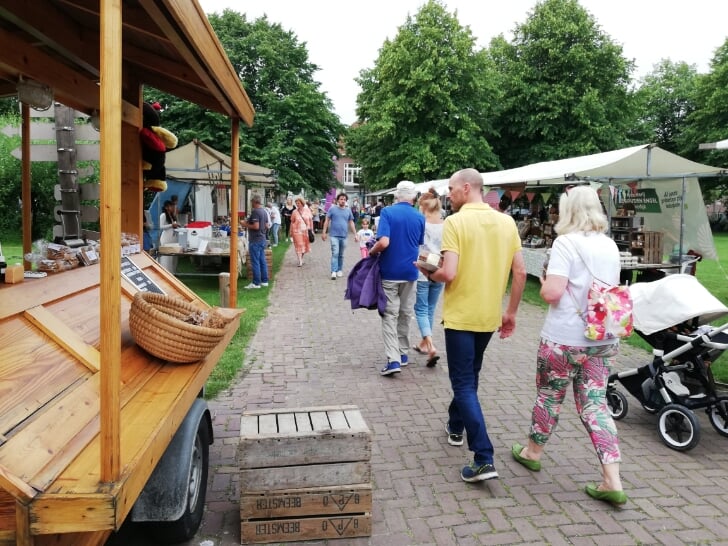 De Biomarkt Kweektuin in Haarlem Noord.