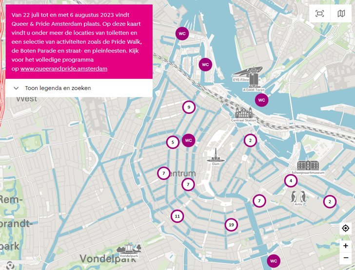 Kom Mee Varen Op De Canal Pride Amsterdam 2023 Route
