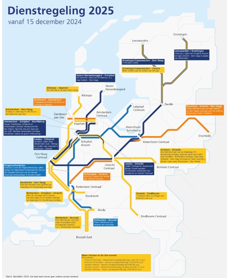 Nieuwe Dienstregeling NS Van Start: Dít Verandert Er Voor Jou | Al Het ...