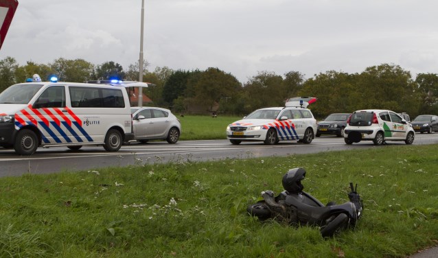 In beide richtingen ontstond een behoorlijke file (Foto: Wil van Balen)