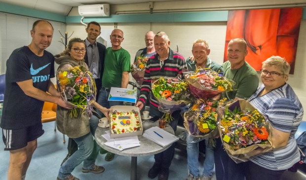 Welverdiende felicitaties voor de enthousiaste vrijwilligers van De Haveling.