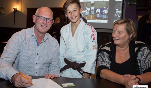 Judotalent Fabian van Wijk gaat naar Japan dankzij een geweldige pitch! (Foto: PR)