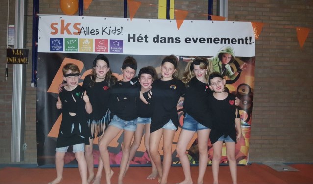 De winnaars van de Dance Battle. Foto: SKS.