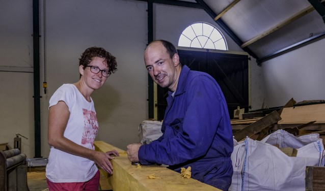 Jan en Jolieke zijn de nieuwe eigenaren van de molenmakerij.