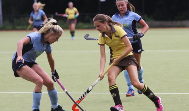 De dames van HV Spijkenisse slaagde er zondag op sportpark Groenewoud niet in om te winnen van HC Voorne.