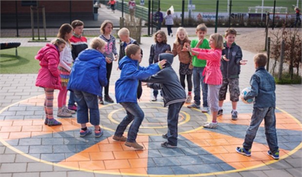 Flirten op het schoolplein