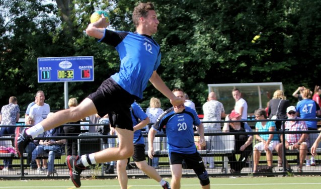 De mannen van HVOS behaalden zondag een zege op Helius 2.