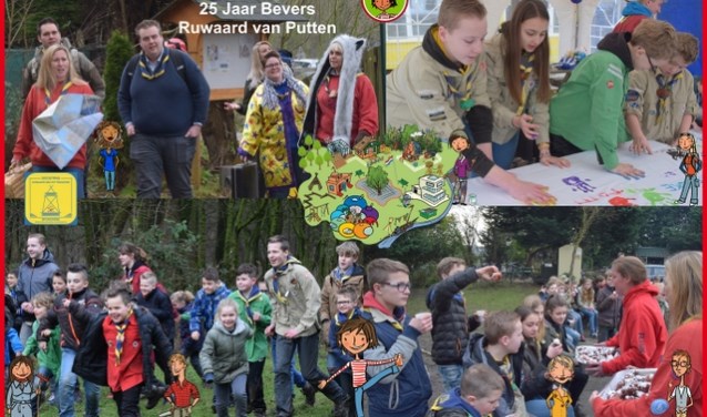 Het feestjaar werd ingeluid met de oliebollentocht.