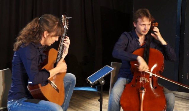 Het concert op 22 februari is van het Belgische duo: Duo Edenwood.