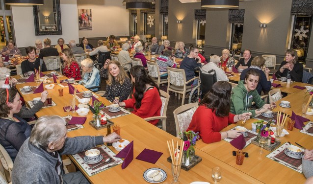 Het Bastion van het Gasthuis zag er echt heel erg feestelijk uit