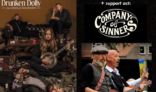Drunken Dolly bezingt de roes en de kater. Company of Sinners komt met doorleefde verhalen voor de gevoelige nekharen.