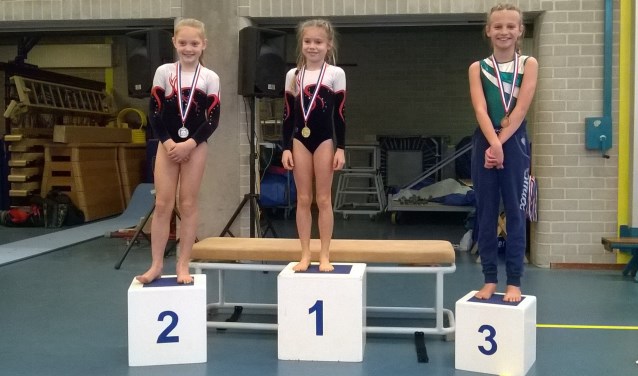 De meiden van WIK turnden in de tweede ronde van de turncompetitie beter dan in de eerste