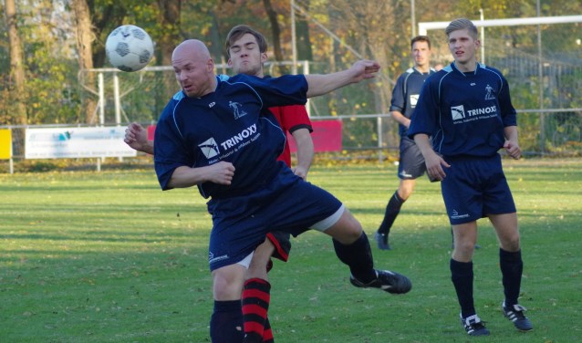 Ook Arno Hoek pikte zijn doelpunt mee en zorgde voor de 0-3.