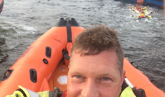 Coen van der Linde, schipper en leider van de KNRM Ouddorp, is een van de vrijwilligers waarop gestemd kan worden.